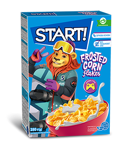 Frosted corn flakes