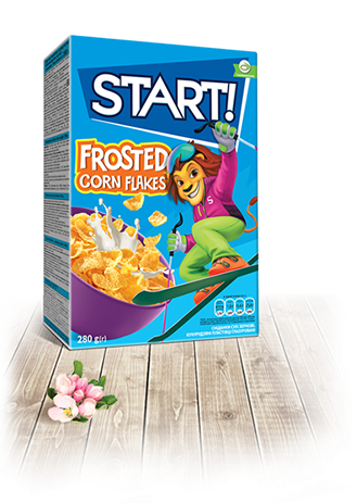 Frosted corn flakes