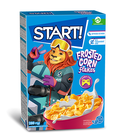 Frosted corn flakes