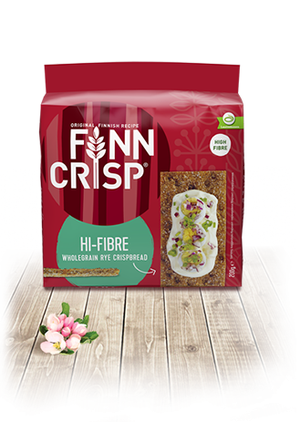 FINN CRISP Hi-fibre хлібці житні цільнозернові традиційні з житніми висівками