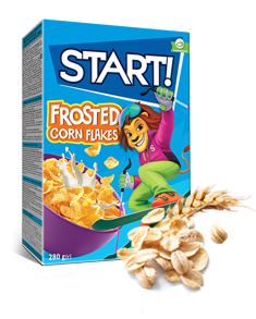 Frosted corn flakes