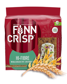 FINN CRISP Hi-fibre хлібці житні цільнозернові традиційні з житніми висівками